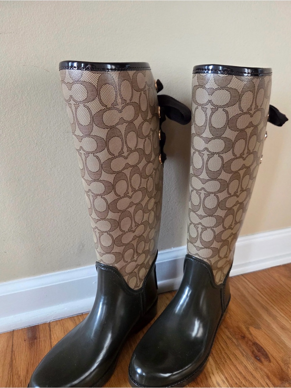 Coach Tristee Rain Boots - Picture 2 of 5